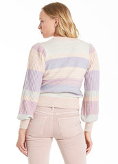 ANOTHER LOVE Stripe JAYLEE Puff Long Sleeve Car