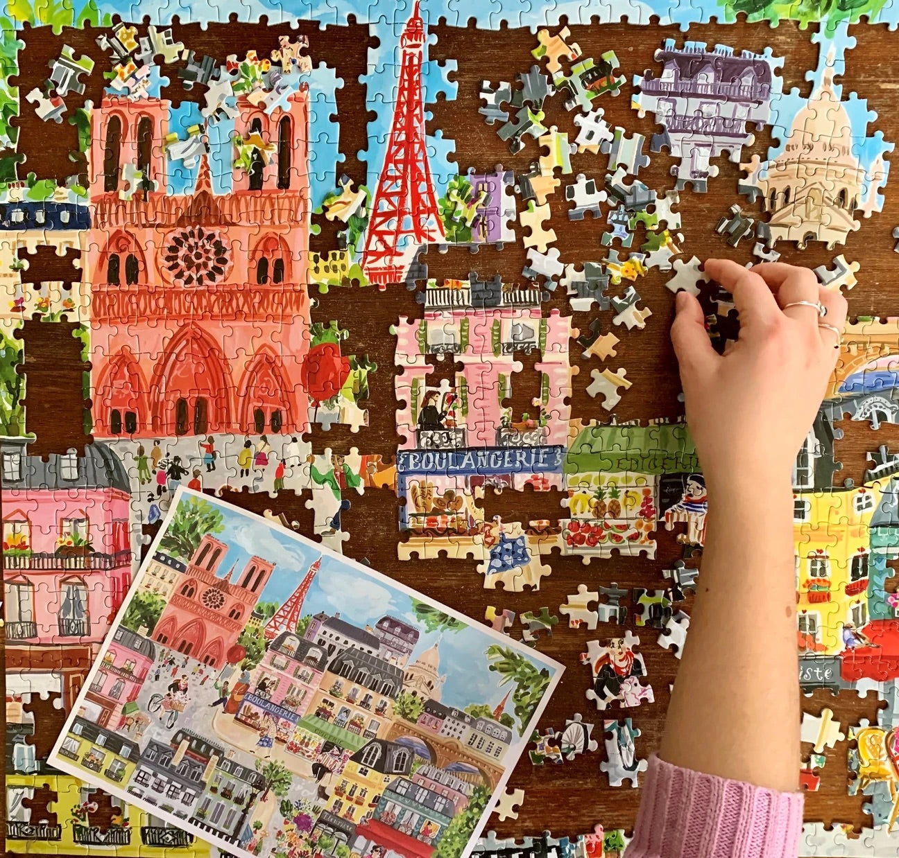 EEBOO Piece & Love 1000 Pc Puzzle