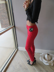 *ARTICLES OF SOCIETY Real Red MYA Skinny Jeans