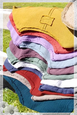 VNeck SEEING STARS RawHem Top