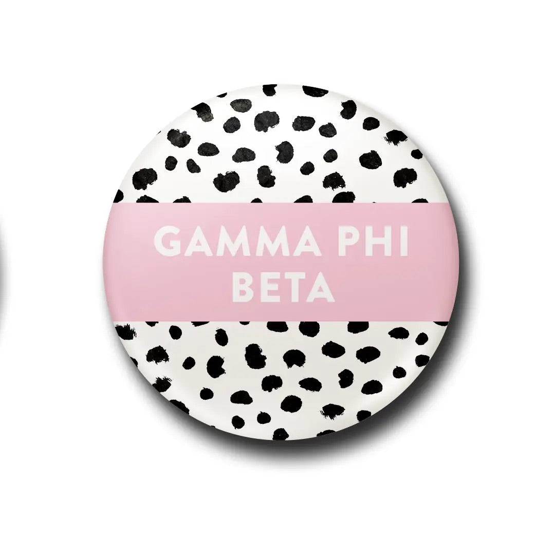 MS 4pc Sorority PATTERNED Greek Chic Coaster Set