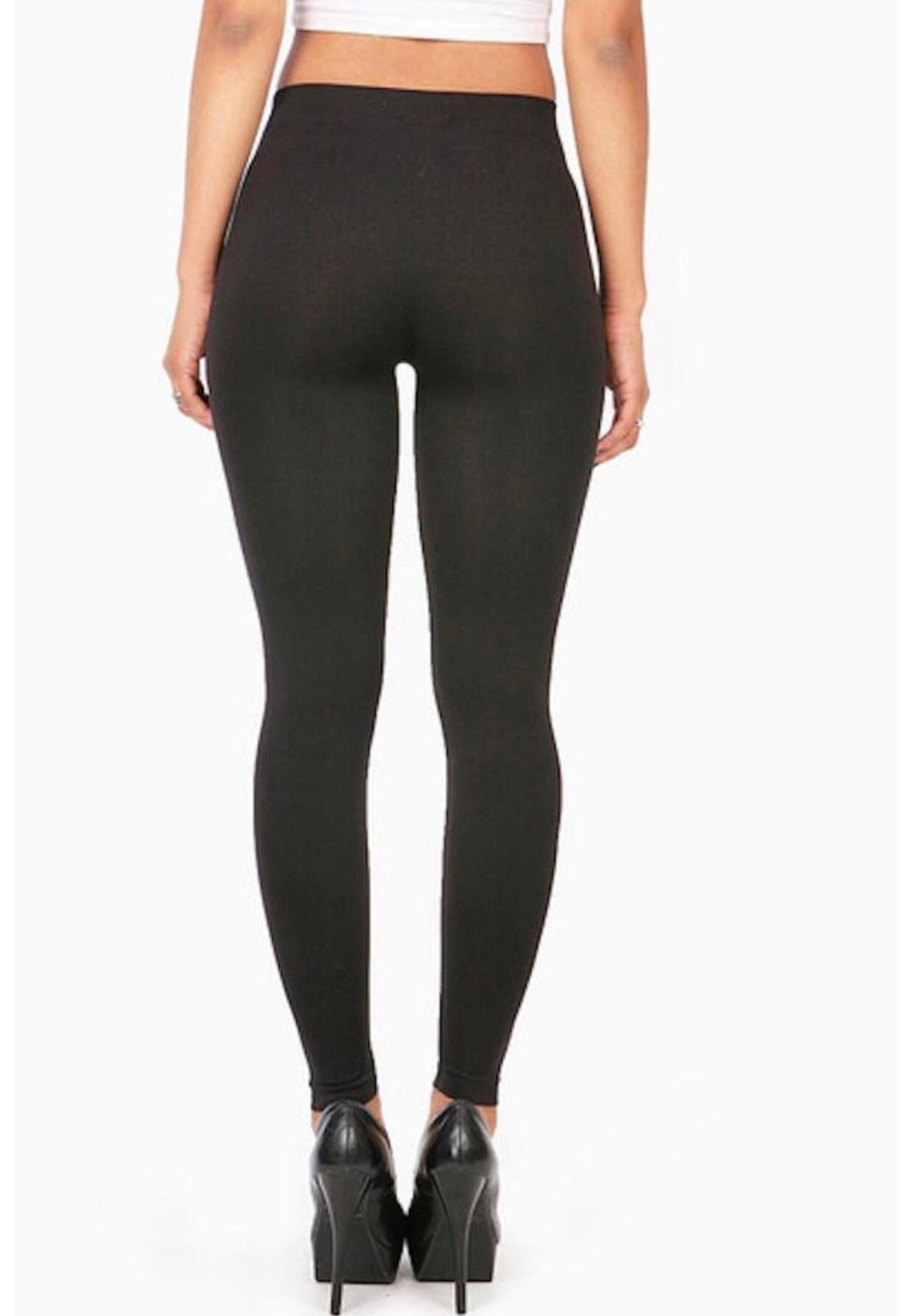 WENDY Black Seamless Leggings