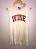 Zutter WINE Graphic Print Tank Top