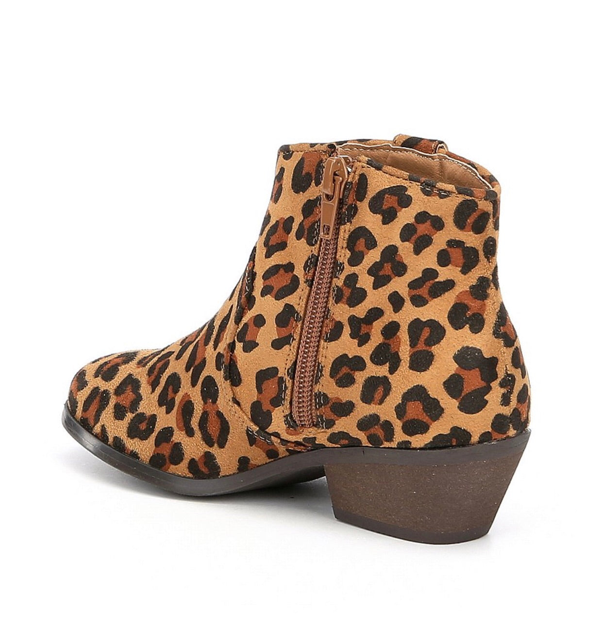 VERY VOLATILE Leopard LOVESICK Fringe Block Heel Bootie