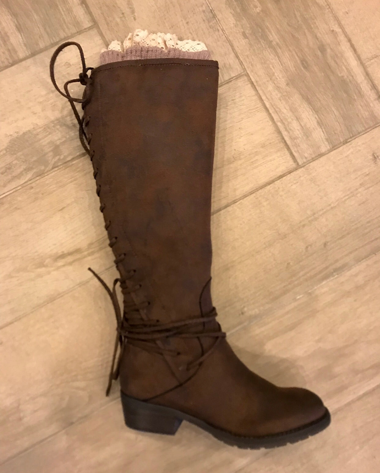 MIA LaceTrim Boot Cuff