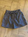 EXCURSION Gingham HiRise Shorts