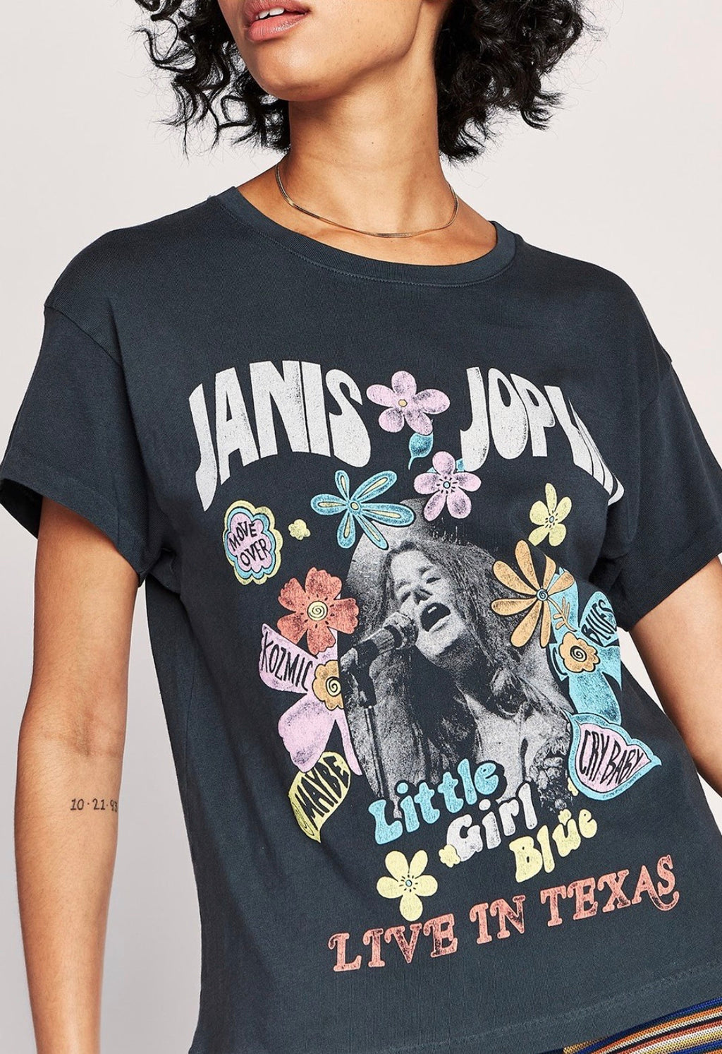 DAYDREAMER Janis Joplin LITTLE GIRL BLUE Tour Tee
