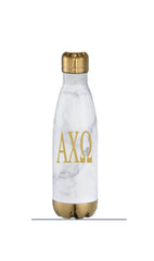 SS Sorority 17 oz. MARBLE Copper Vacuum Insulated Greek Chic Water Bottle