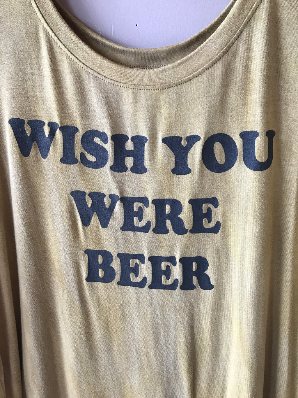 Wish You Were Beer DipDye Mustard Top