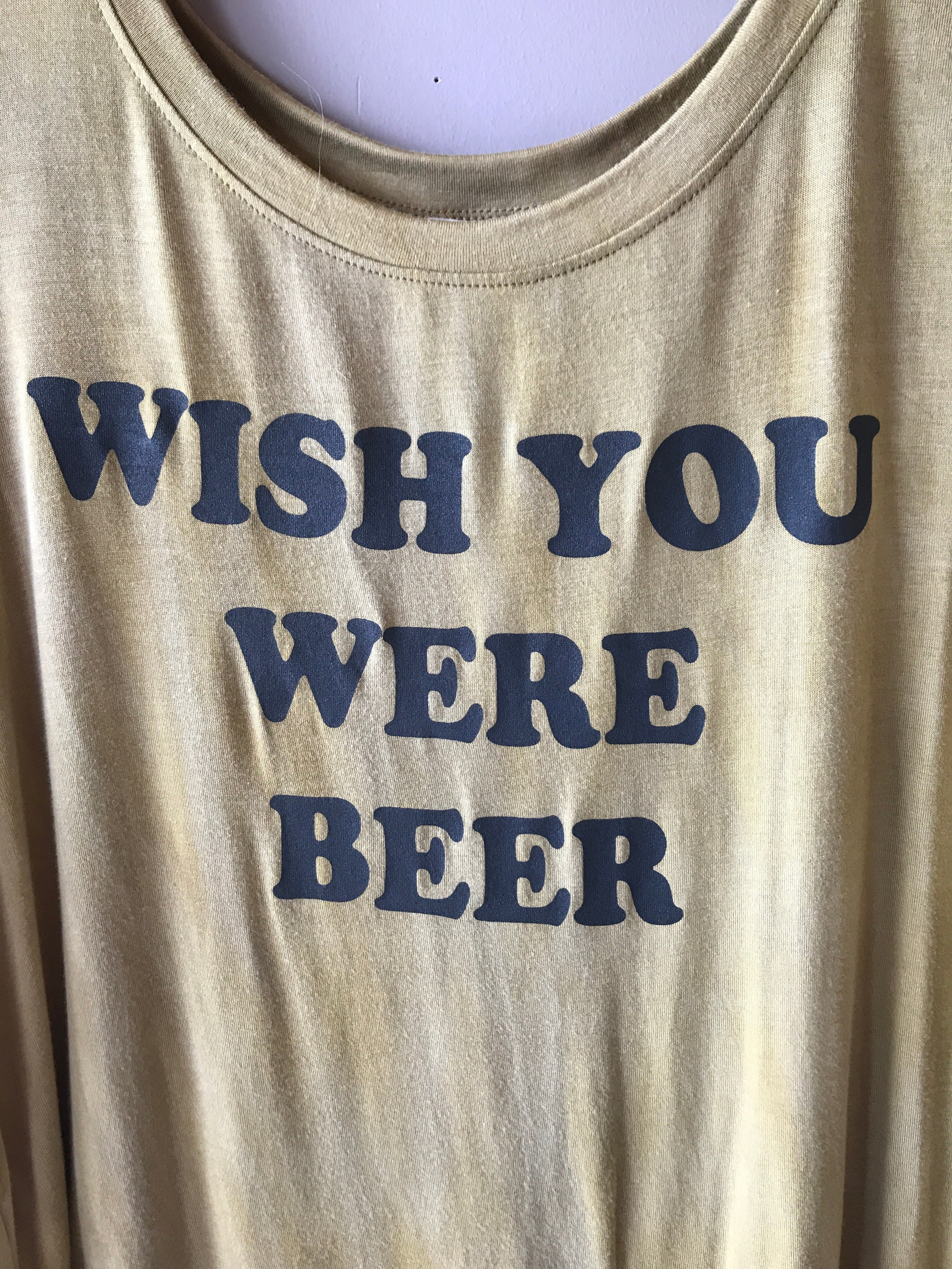 Wish You Were Beer DipDye Mustard Top