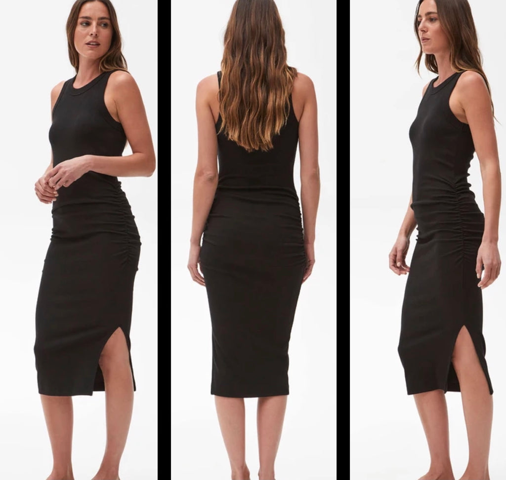 MICHAEL STARS RibKnit WREN Midi Dress