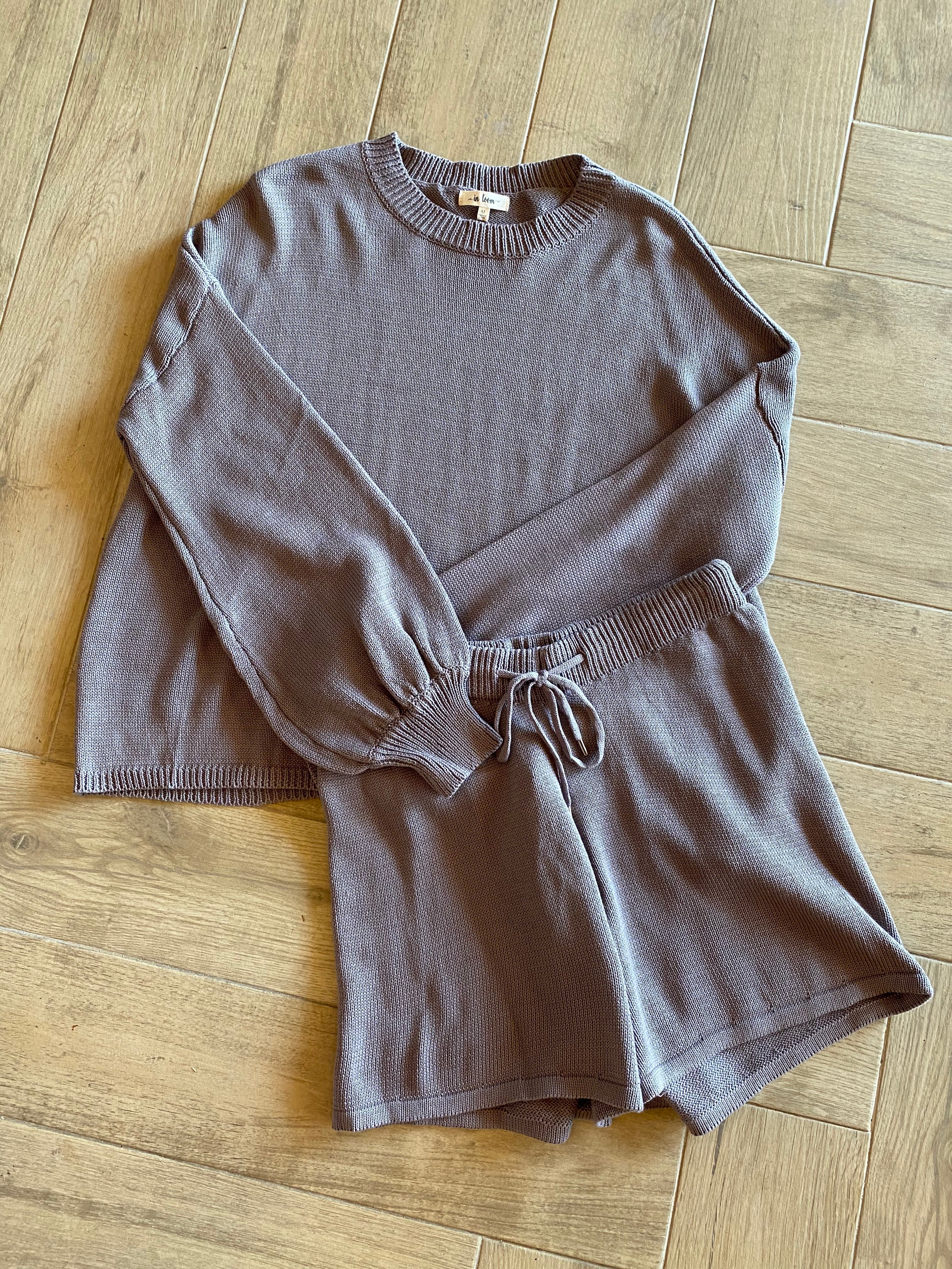 BESPOKE 2 piece Balloon Sleeve / Short Set