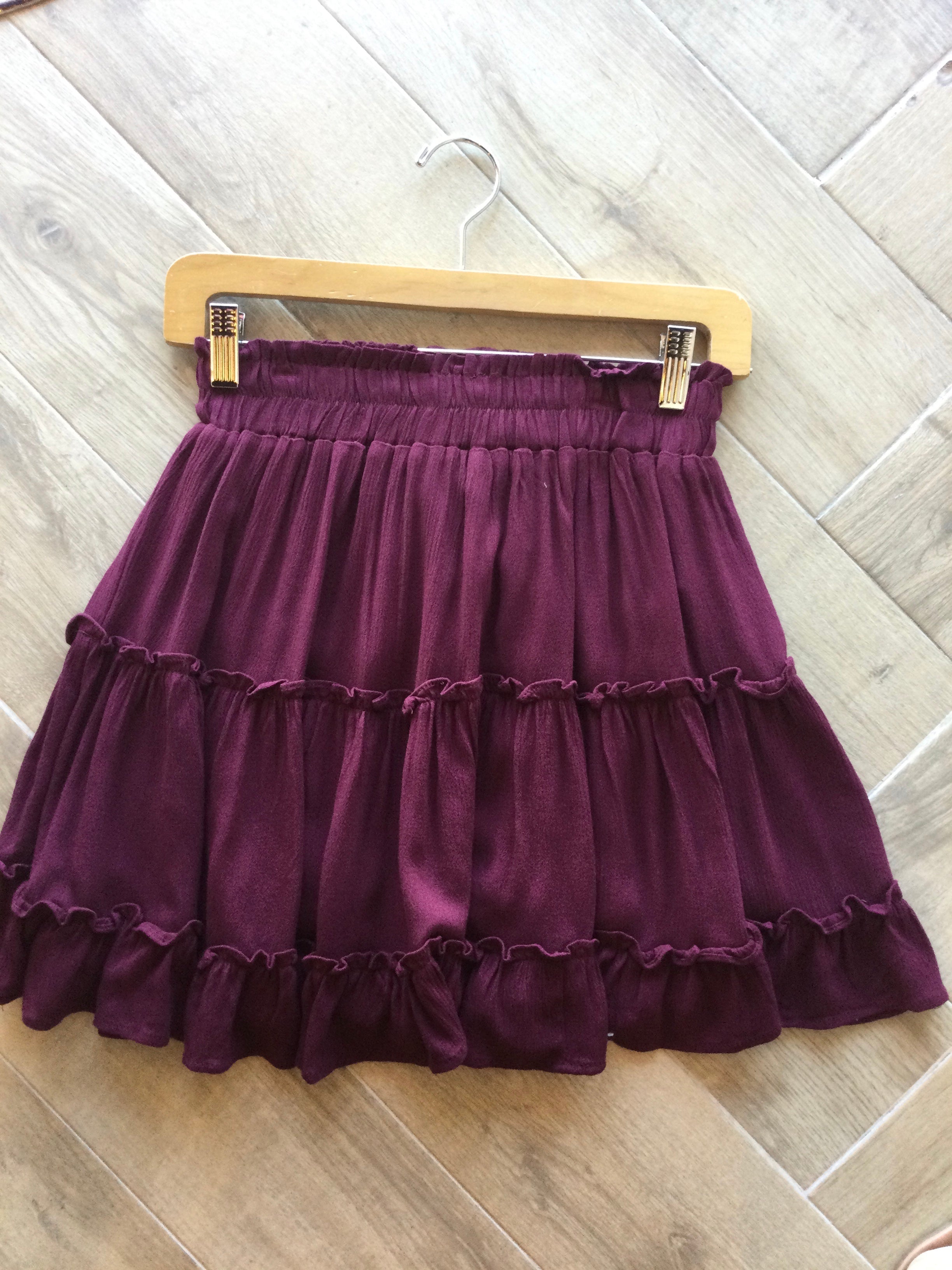 Newbury Kustom BRAVO Tier Ruffle Skirt