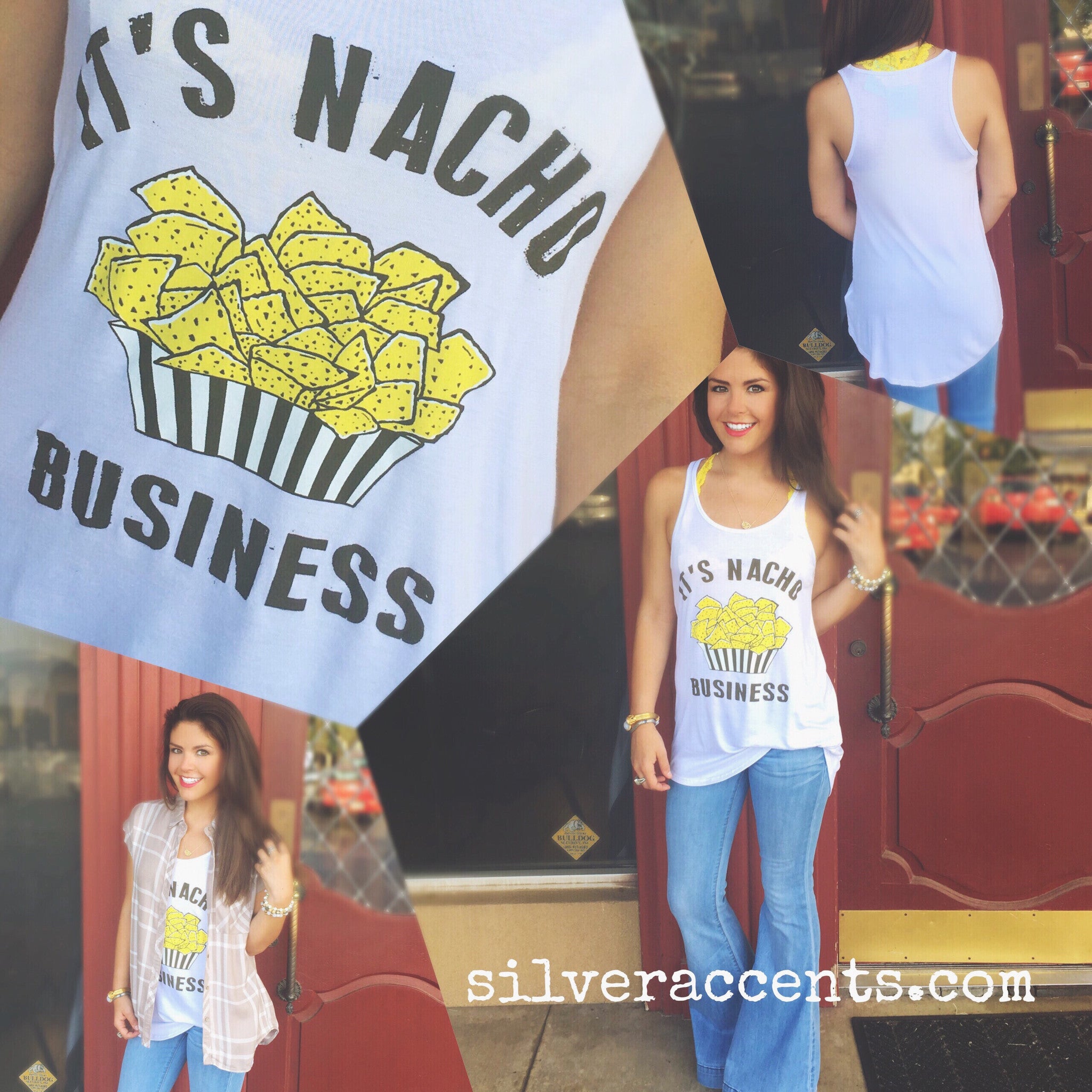 ITS NACHO BUSINESS ScoopHem Graphic Tank Top