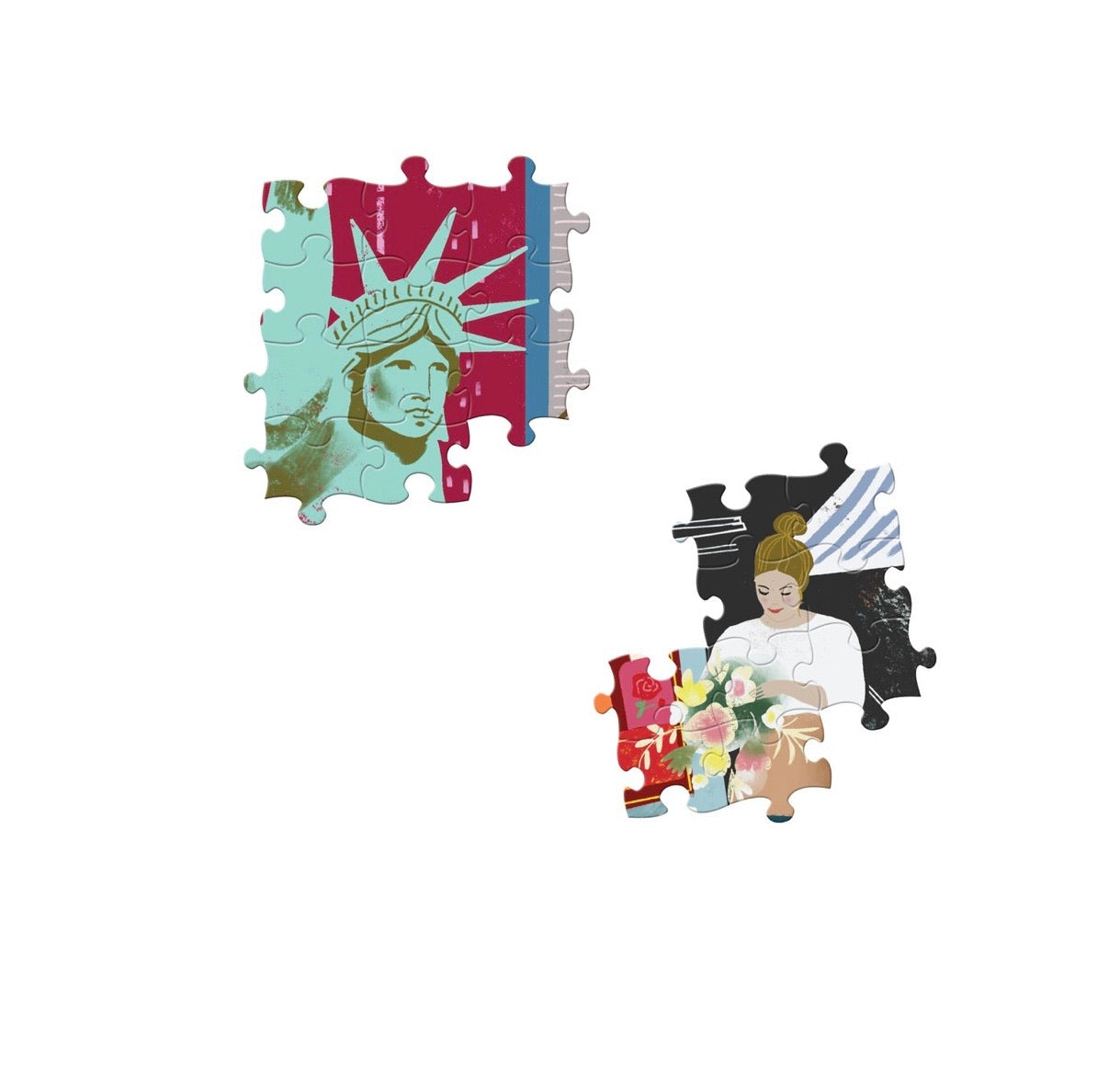 EEBOO Piece & Love 1000 Pc Puzzle