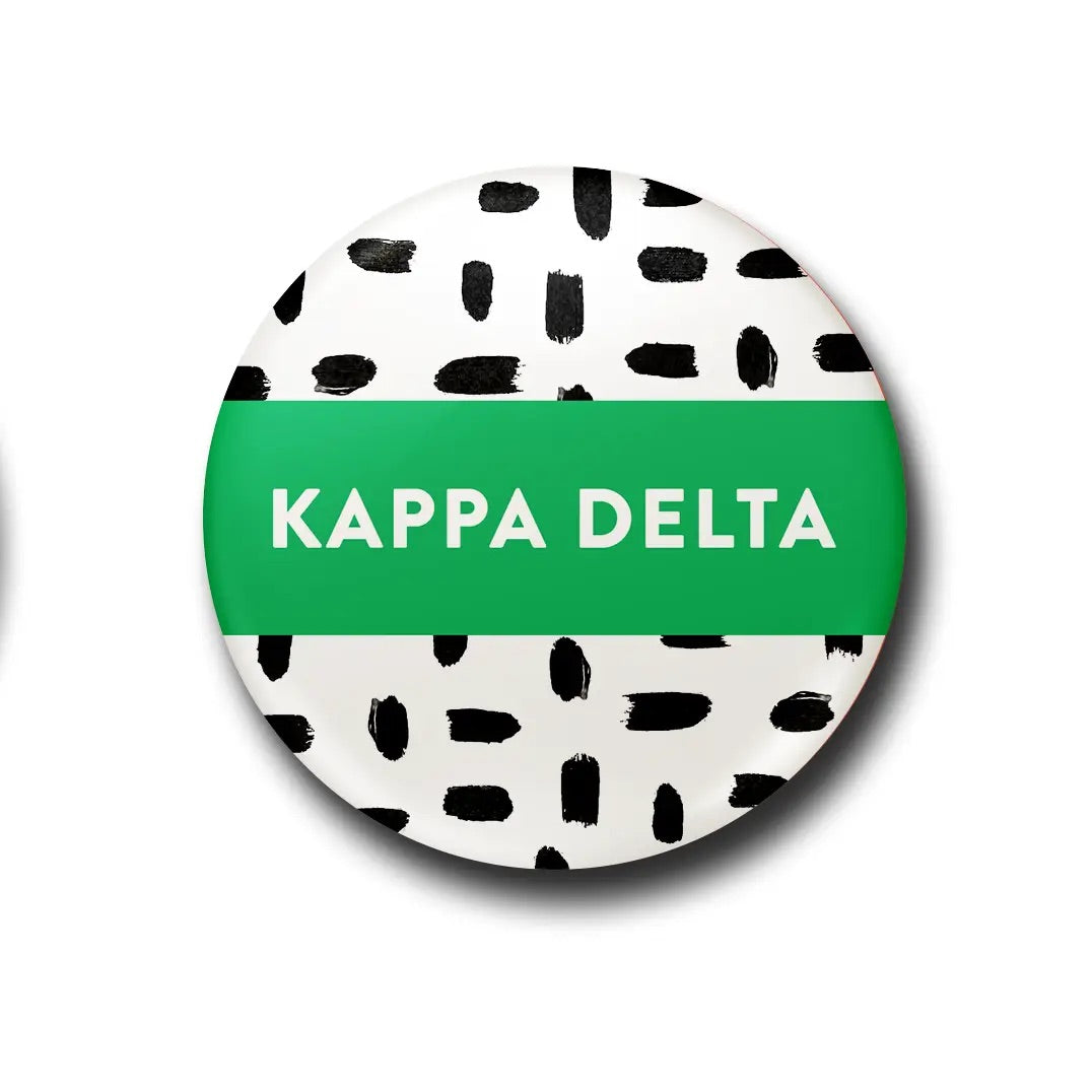MS Sorority PATTERNED Greek Chic Button