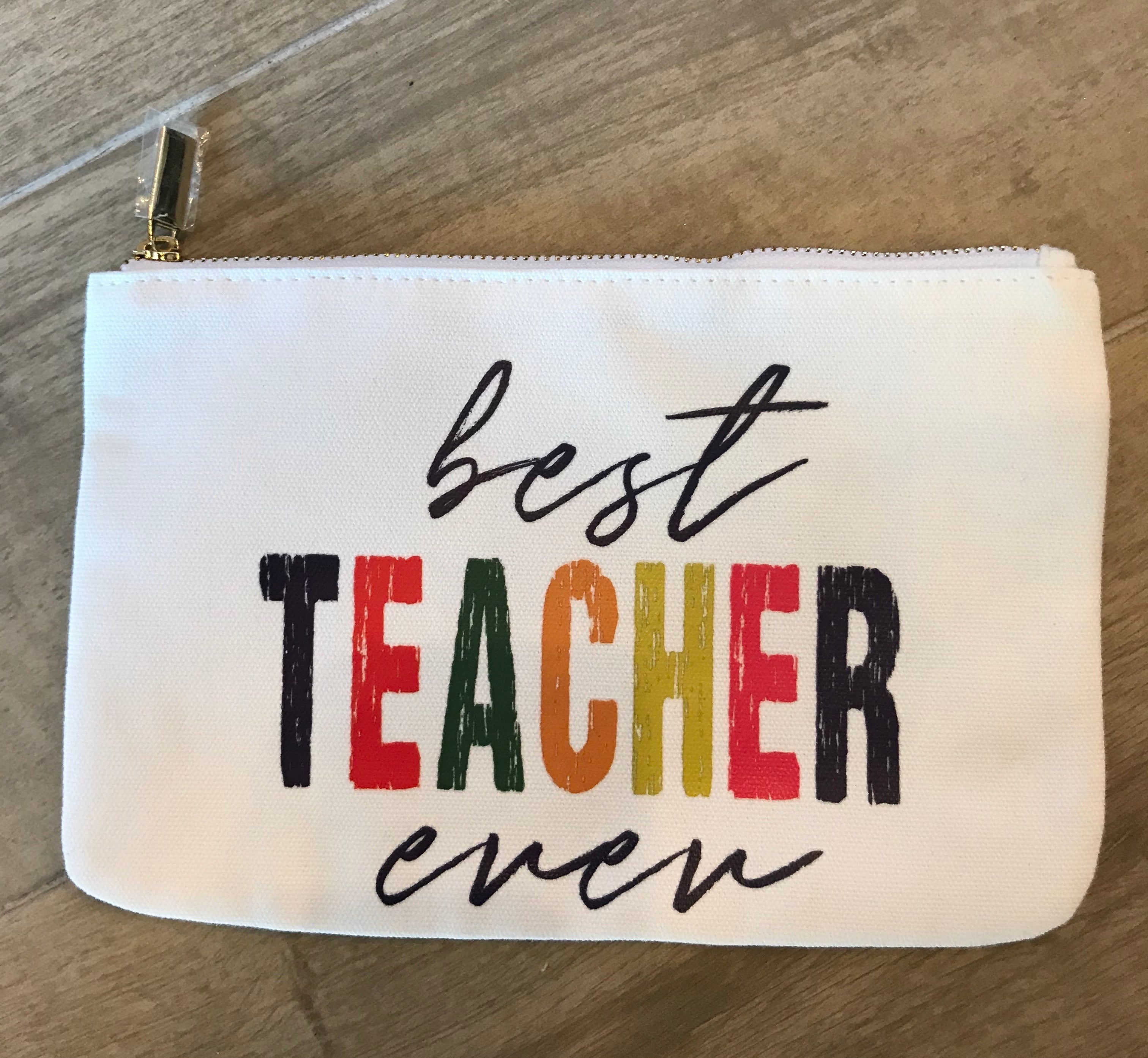 AL Best Teacher Ever POUCH