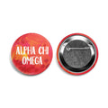 MS Sorority ABSTRACT Greek Chic Button