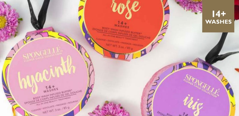 SPONGELLE Flower Child Body Wash Infused Buffer