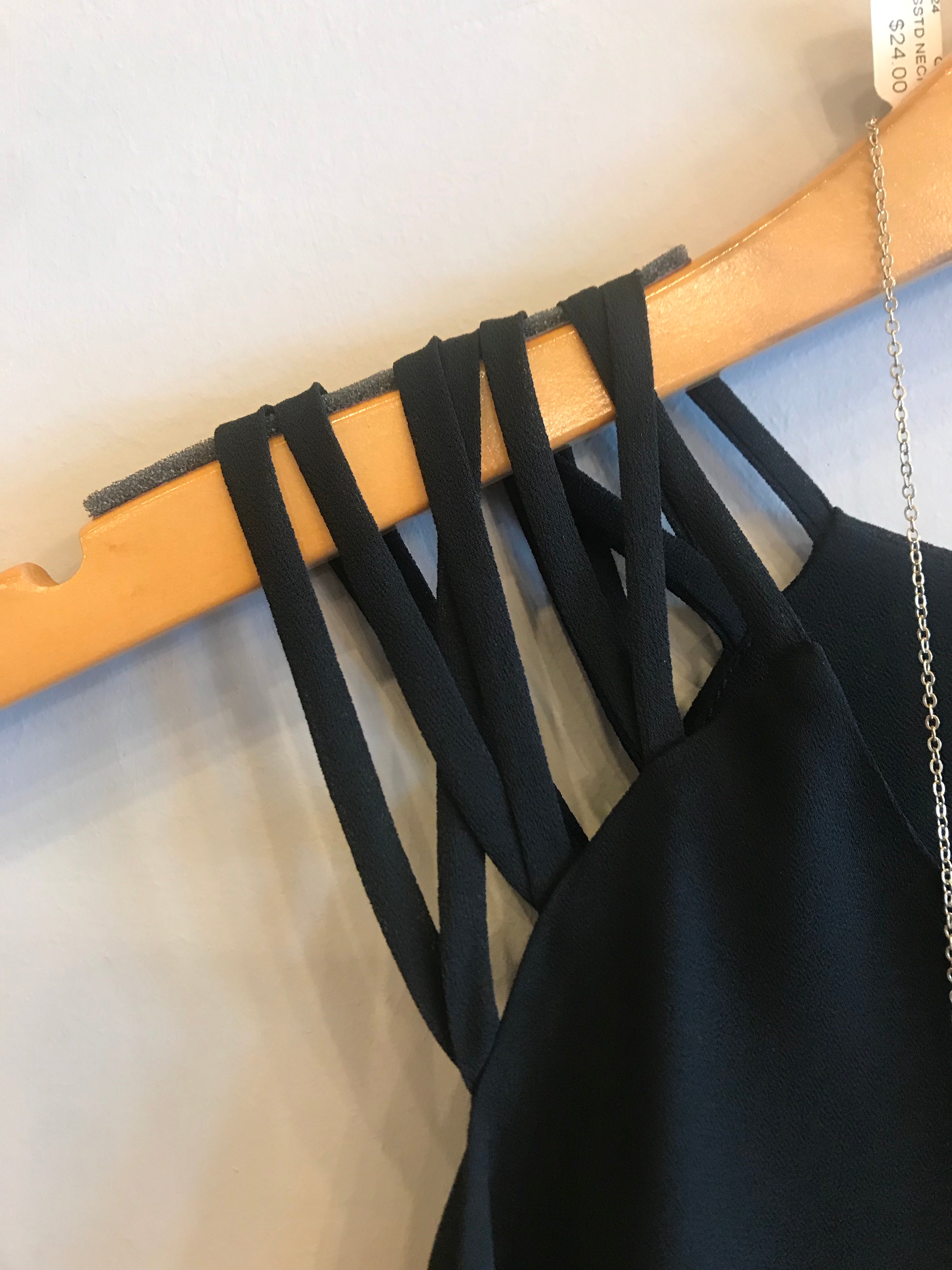 STRUM Multi Strap Chiffon Tank Top