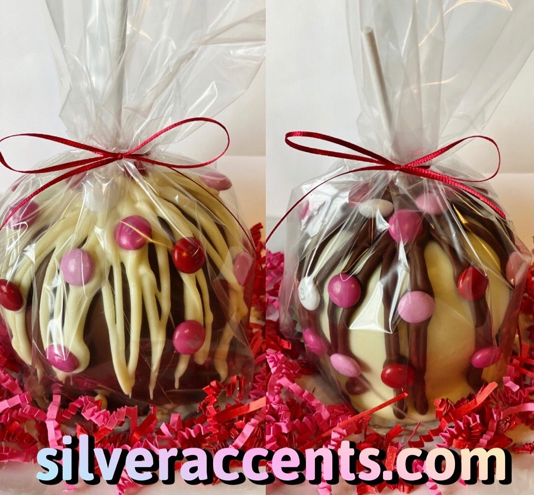 CL M&M Chocolate/Caramel Candied Apple