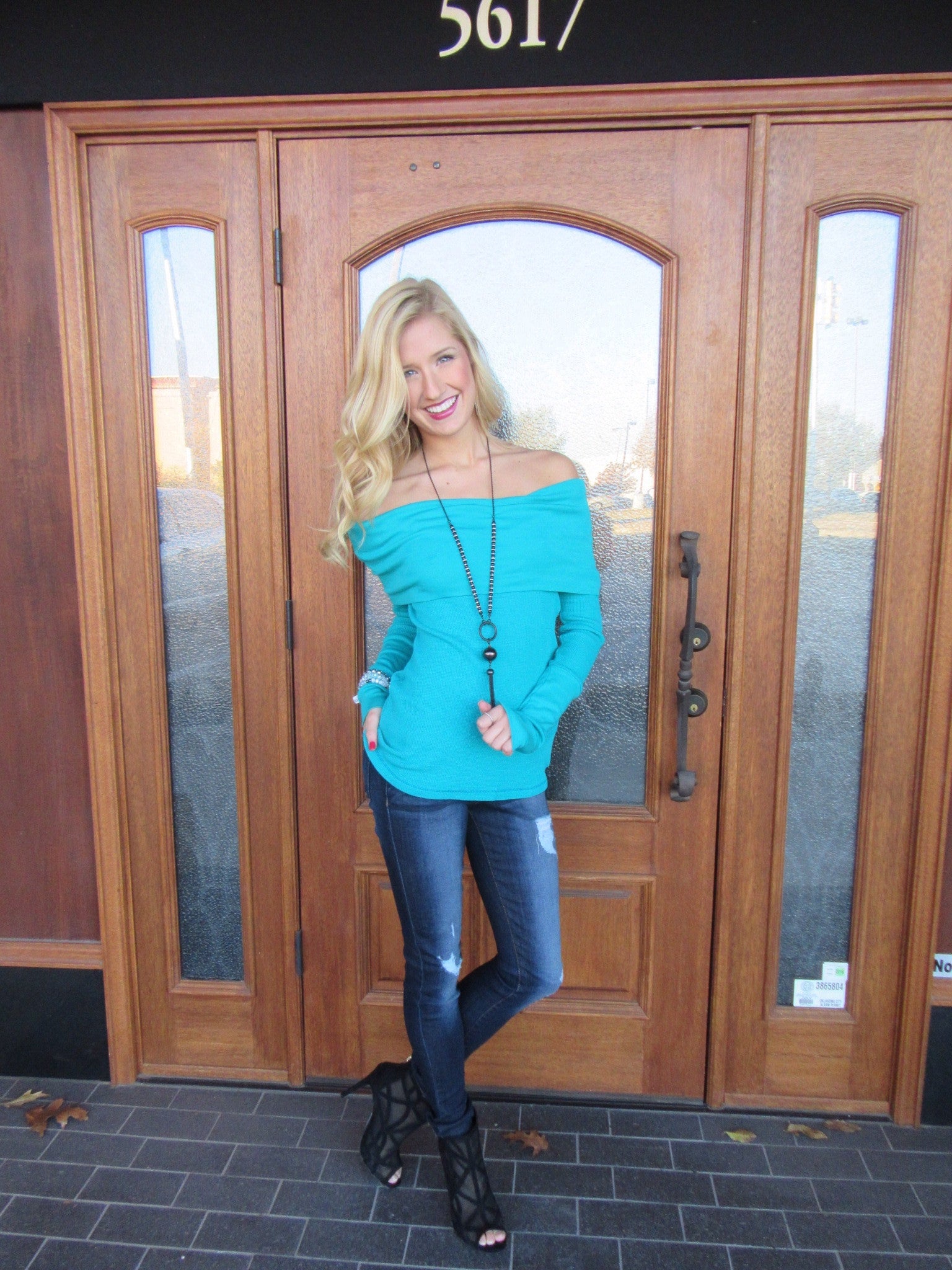 BOBI Thermal FACEOFF CowlNeck Top