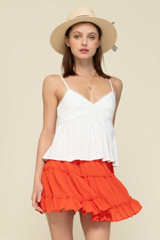 BackTie REPLAY Babydoll Top