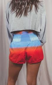 FREE PEOPLE Smocked Waist THE WAY HOME Shorts