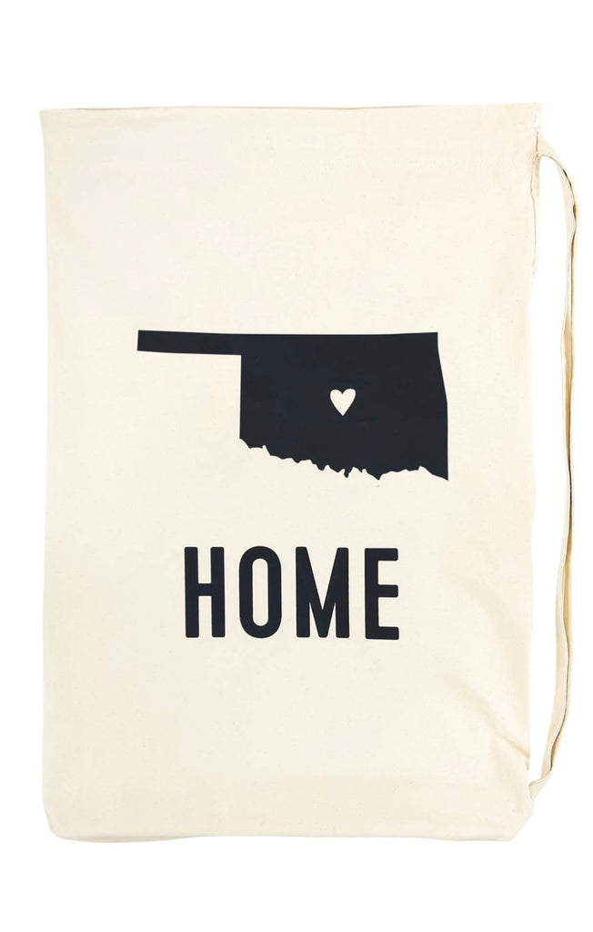 AF Oklahoma HOME Canvas Laundry Bag