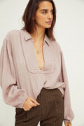 FREE PEOPLE Pullover COZY DREAMS Top