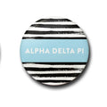 MS Sorority PATTERNED Greek Chic Button