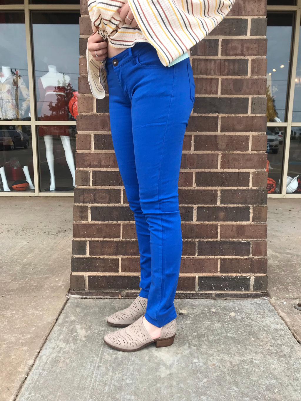 UPTOWN 5 Pocket Color Skinny Jeans
