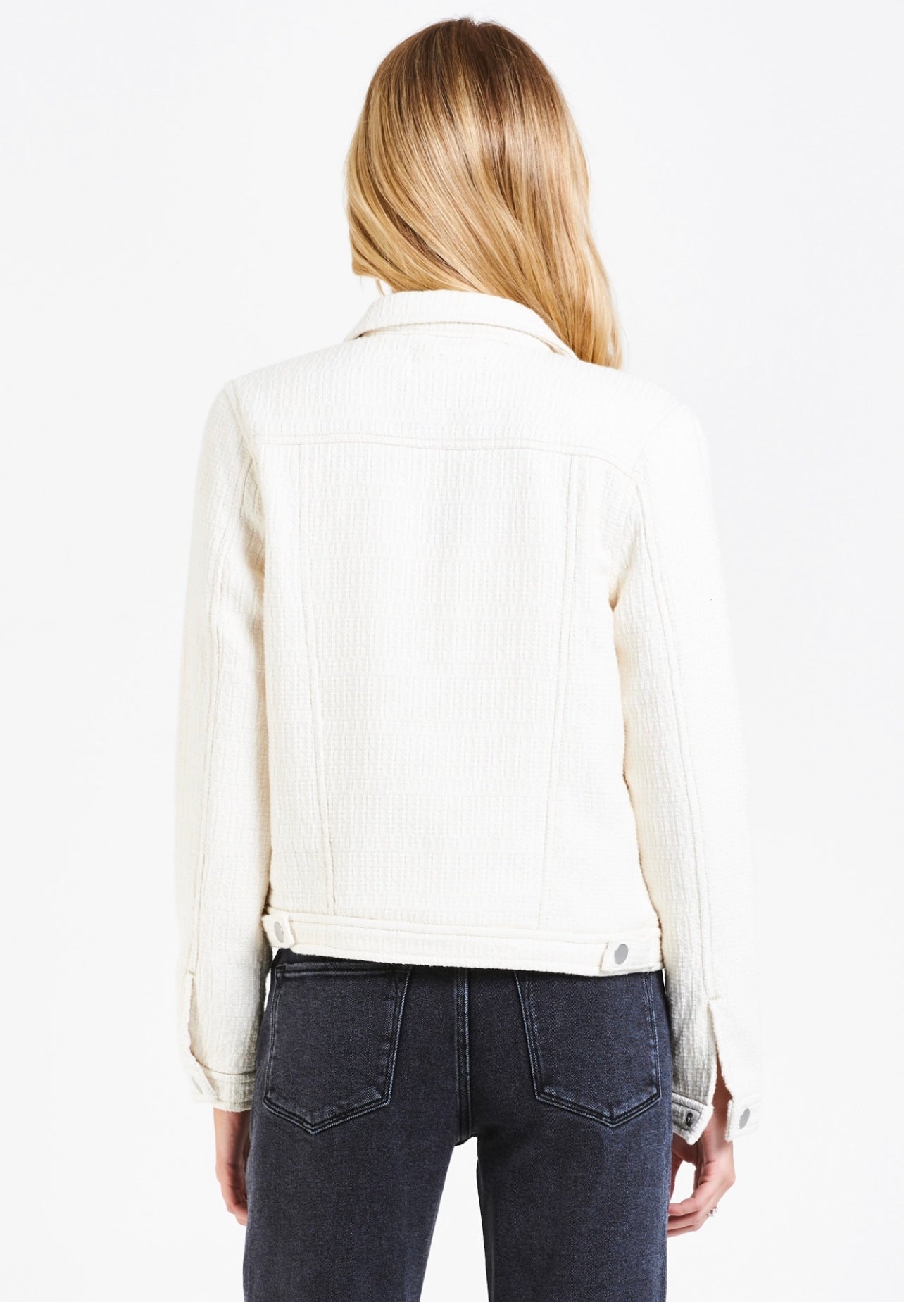 DEAR JOHN Livia Texture Tweed Jacket