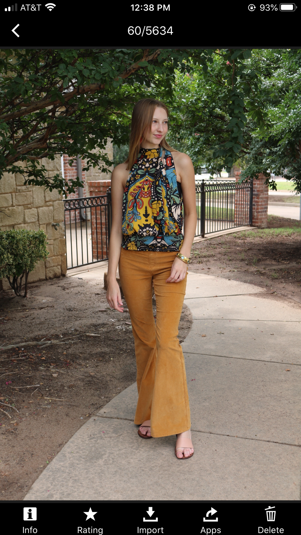 FREE PEOPLE Corduroy PULL ON Flare Jean