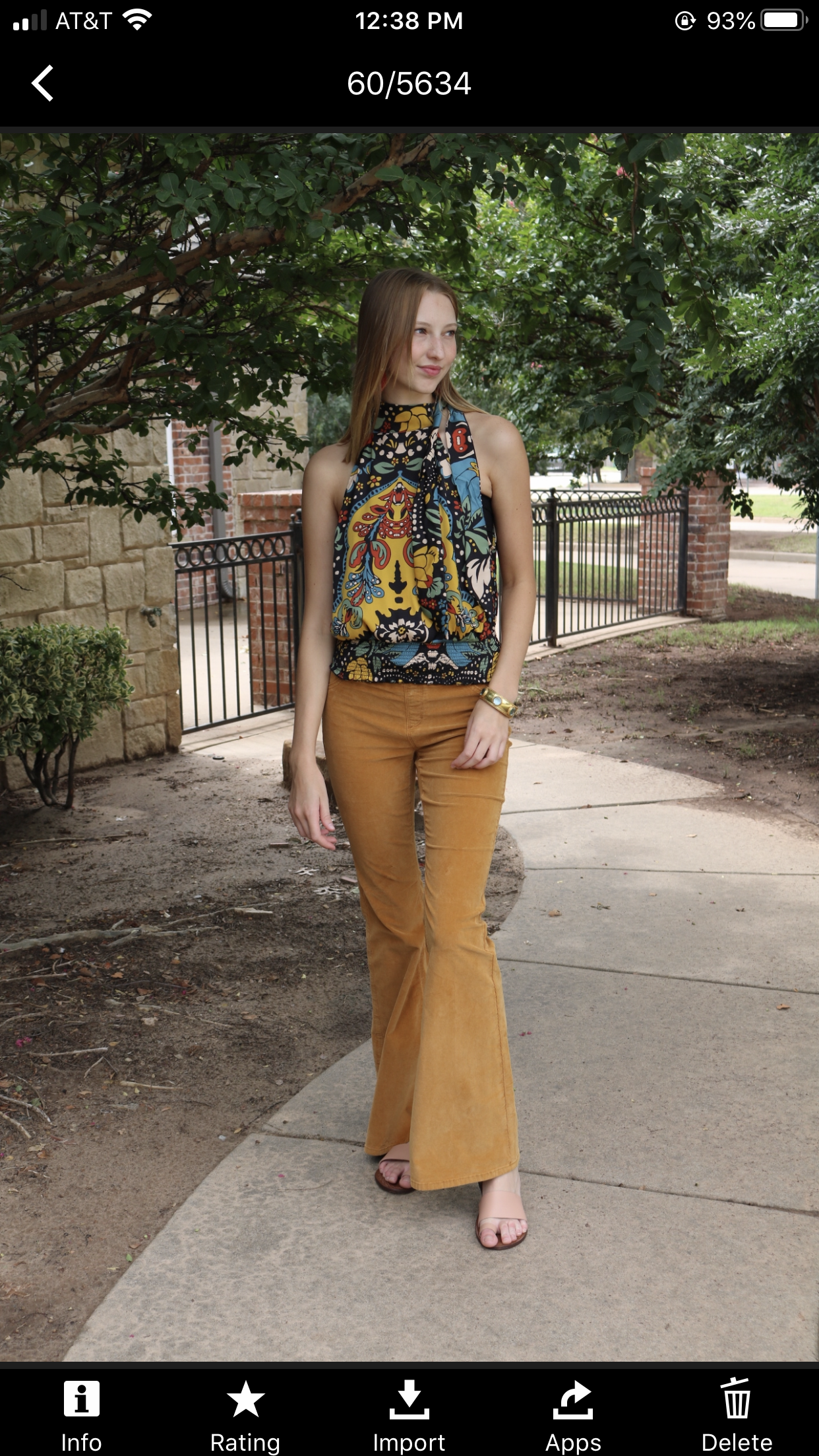 FREE PEOPLE Corduroy PULL ON Flare Jean