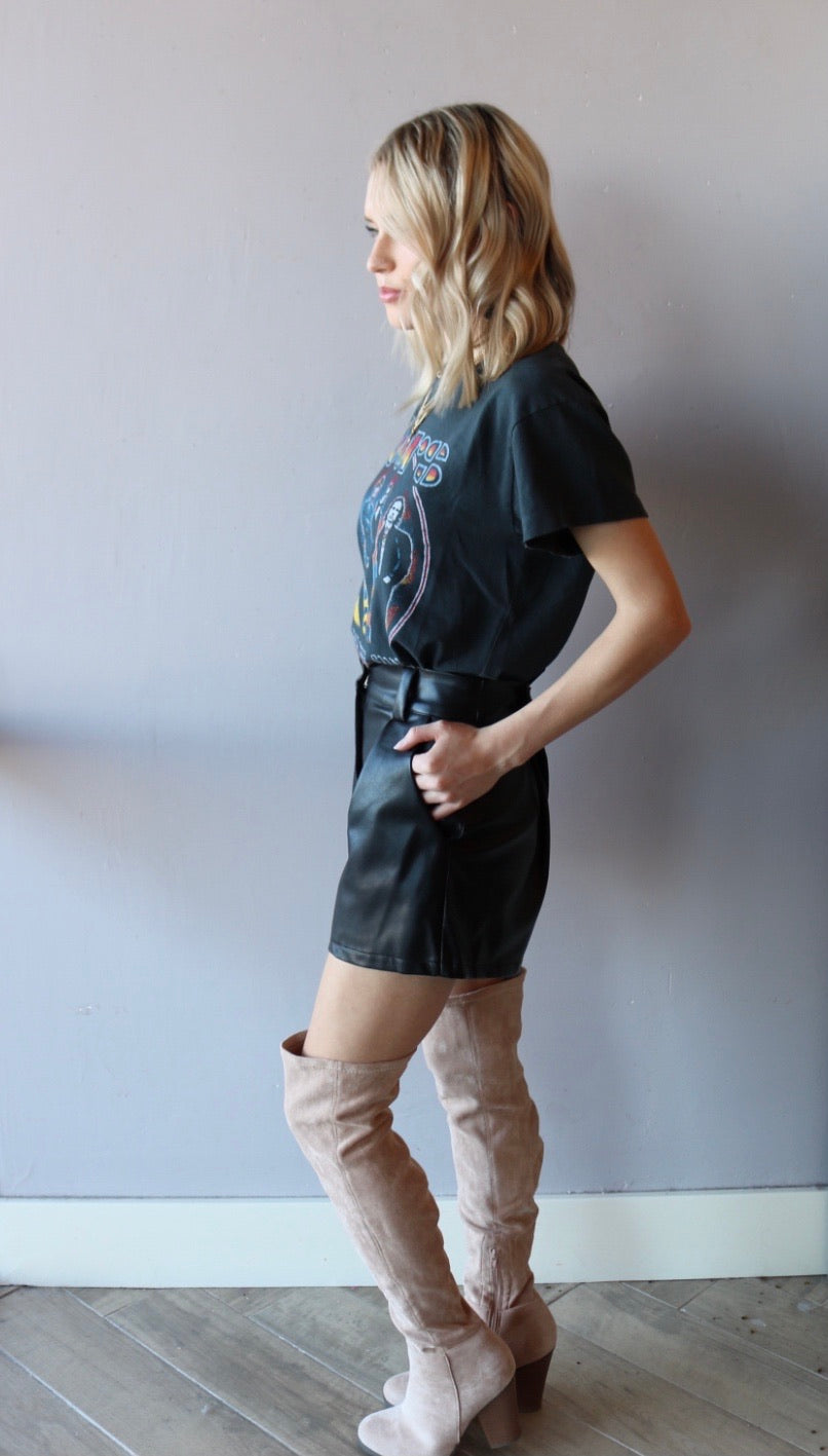 DAYDREAMER Vintage Black DOORS Waiting For The Sun Weekend Tee