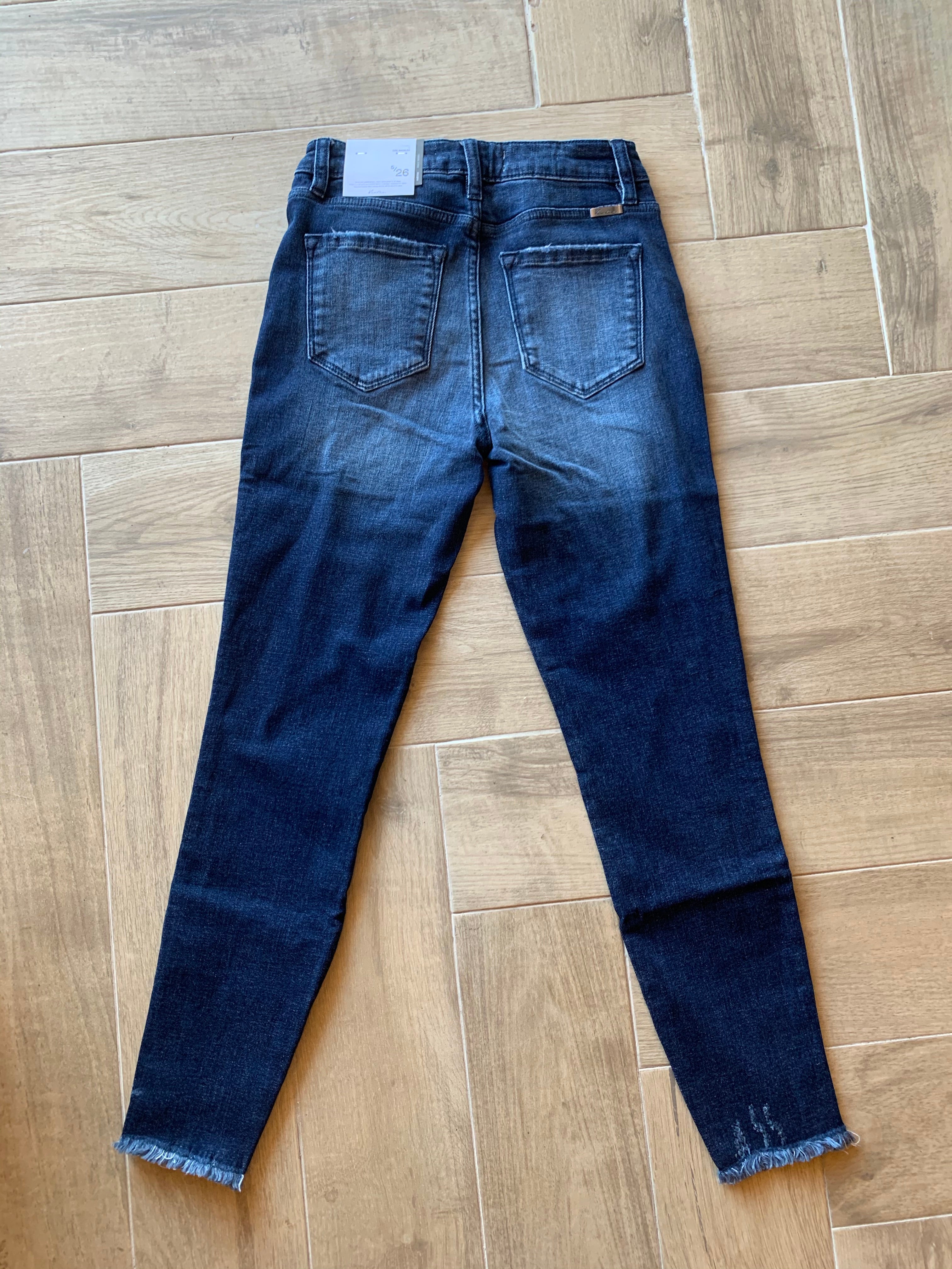 KANCAN MidRise EMERGE Skinny Ankle Jeans