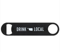 AF Metal OK DRINK LOCAL Bottle Opener