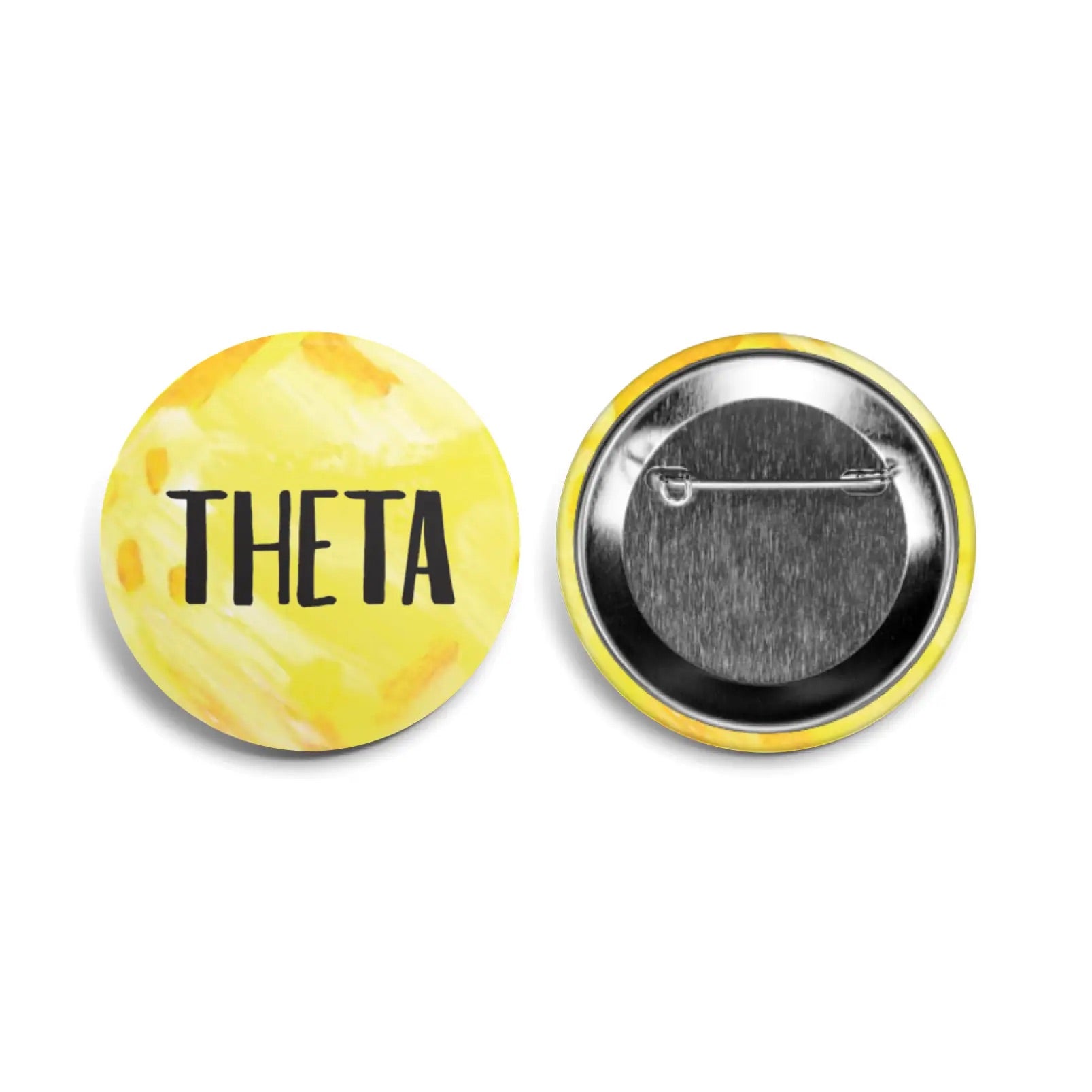 MS Sorority ABSTRACT Greek Chic Button