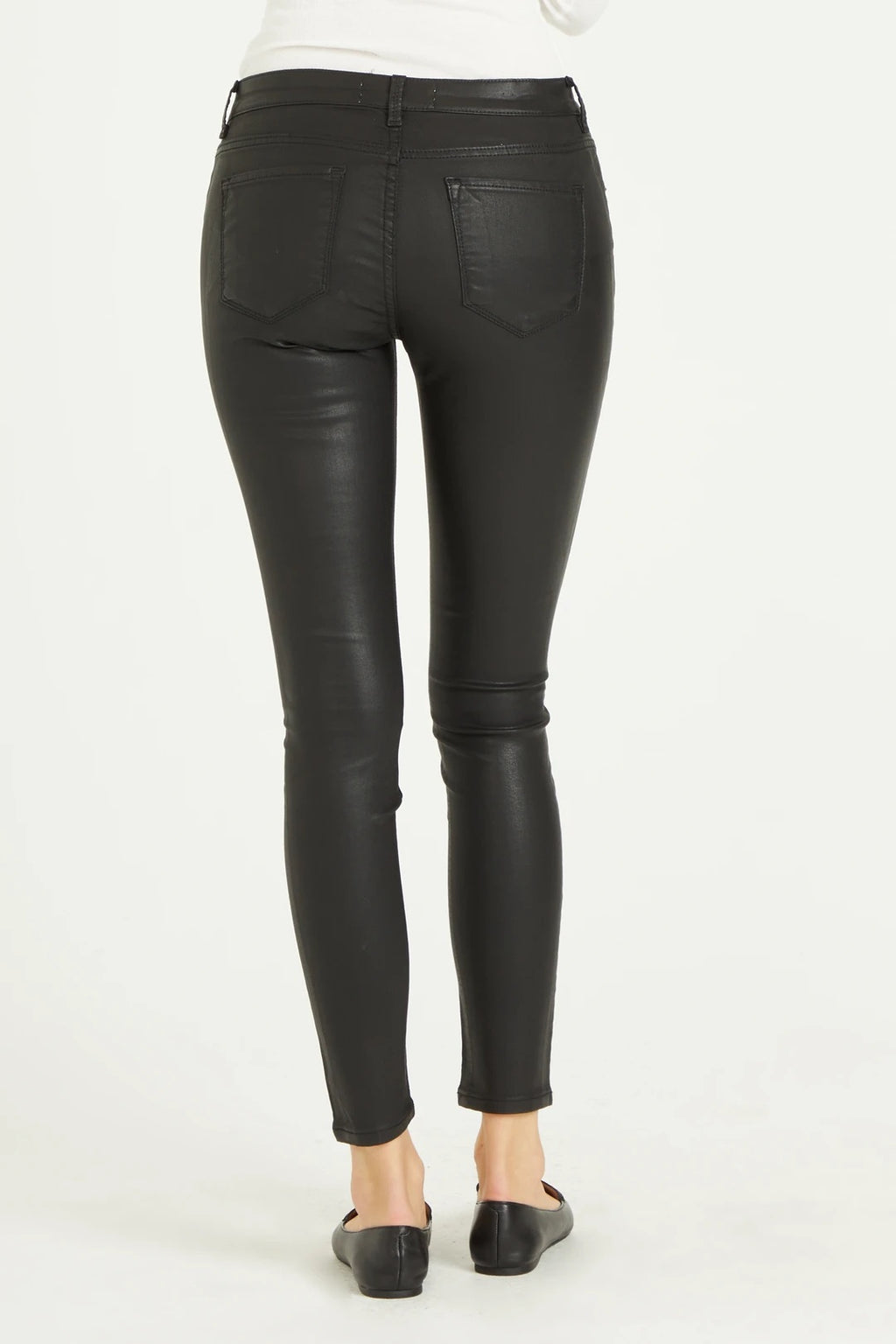 DEAR JOHN Coated PIXIE Hi~Rise Skinny Jeans