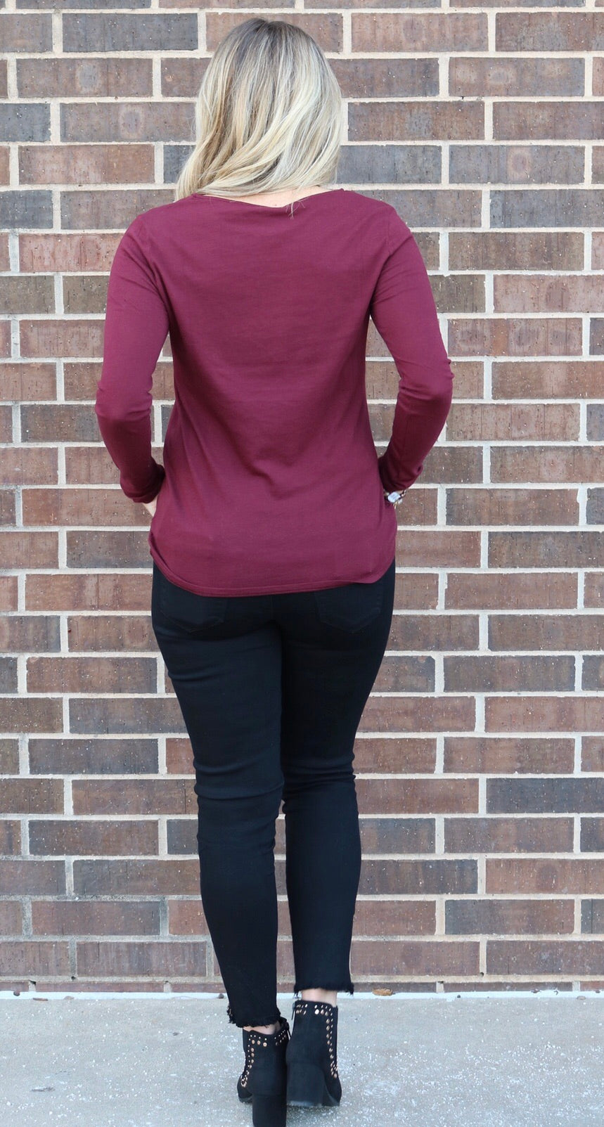 BOBI Lightweight Jersey CROSSFIRE Keyhole Top