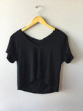 BOBI Boxy DECKED V-Neck SlubJersey Tee