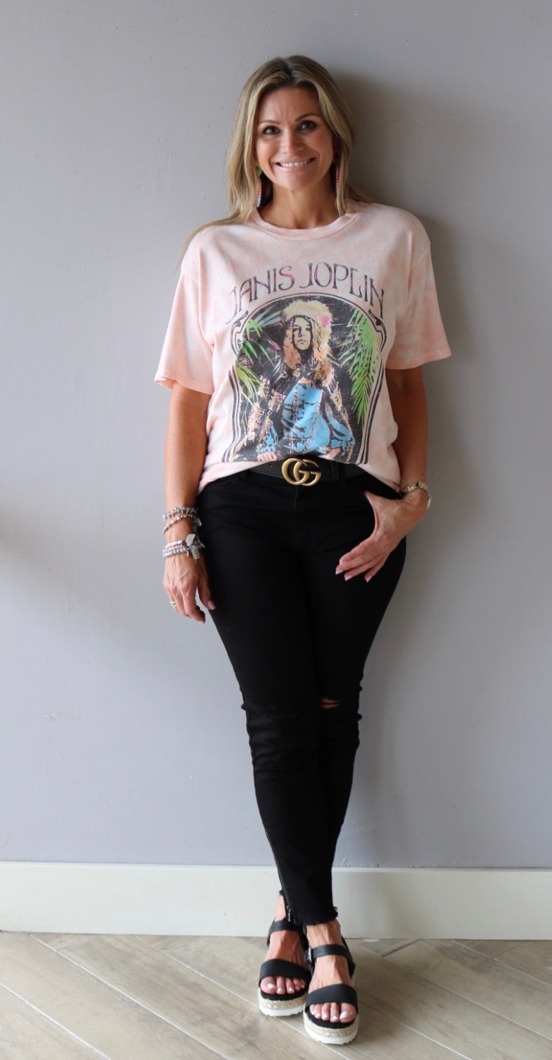 DAYDREAMER JANIS JOPLIN Art Nouveaux Weekend Top