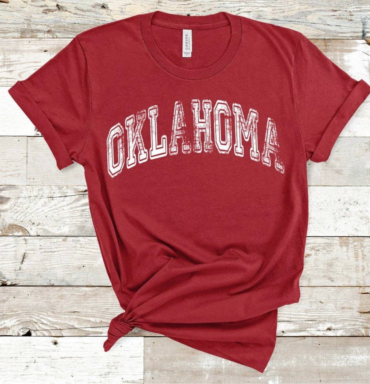 ATA Oklahoma Vintage Logo Crew~Neck