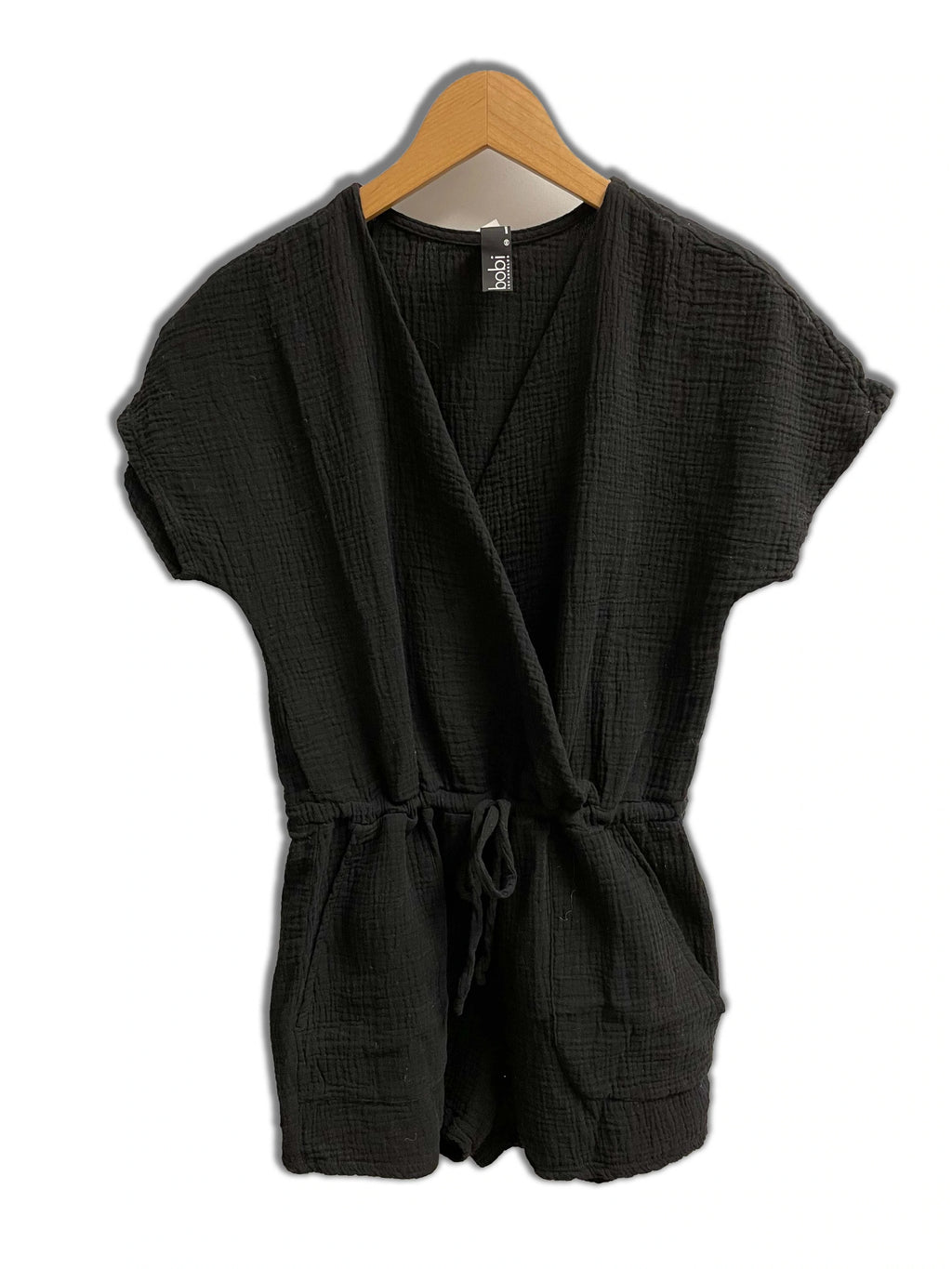 BOBI Surplice GENEVIEVE Gauze Romper