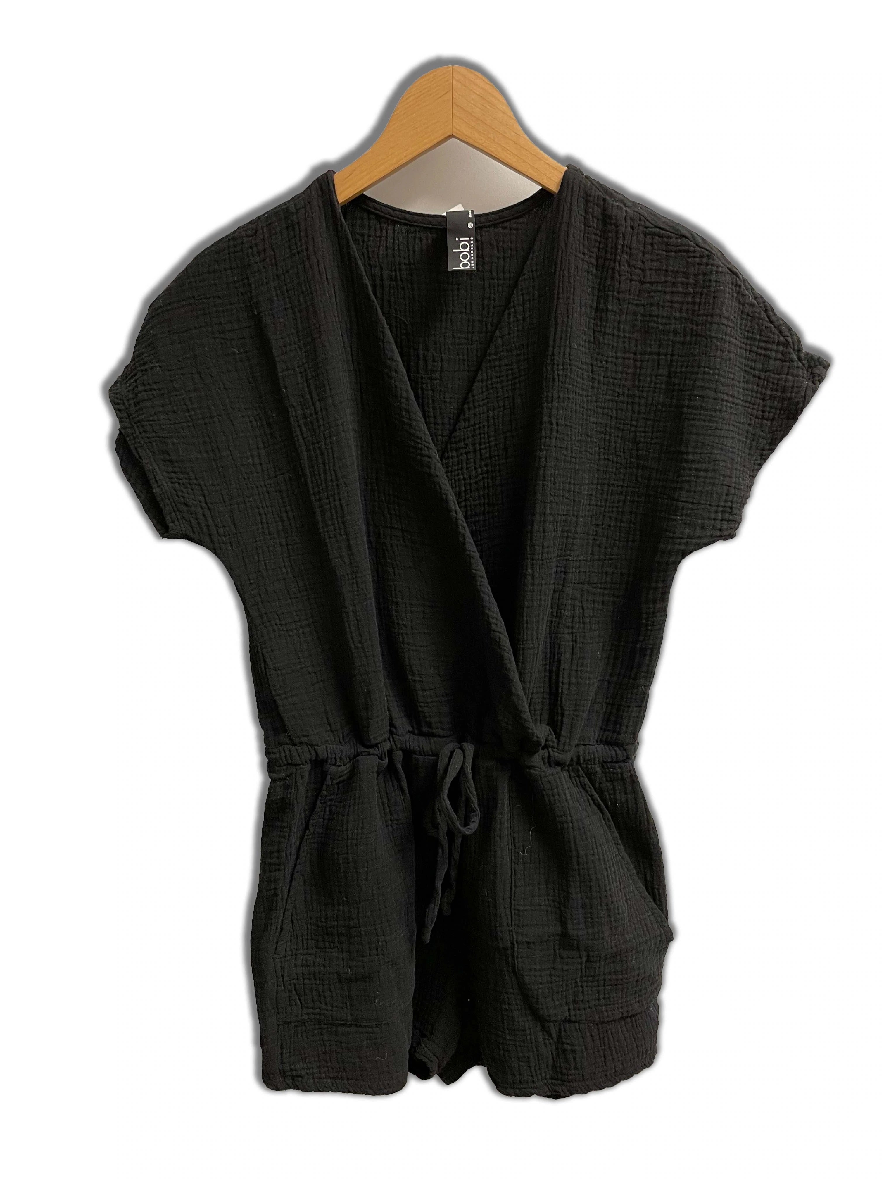 BOBI Surplice GENEVIEVE Gauze Romper