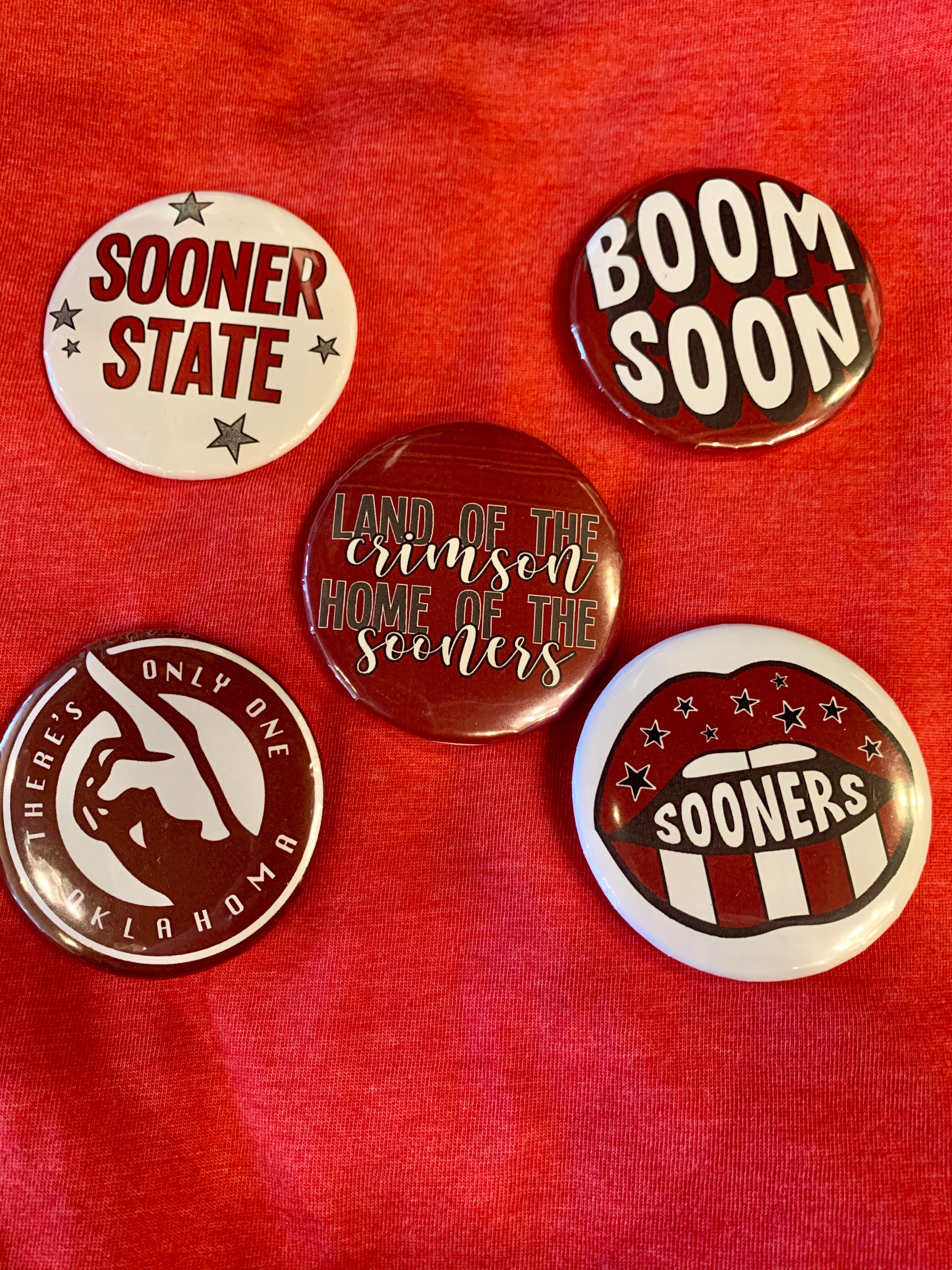 University of Oklahoma GAMEDAY Button