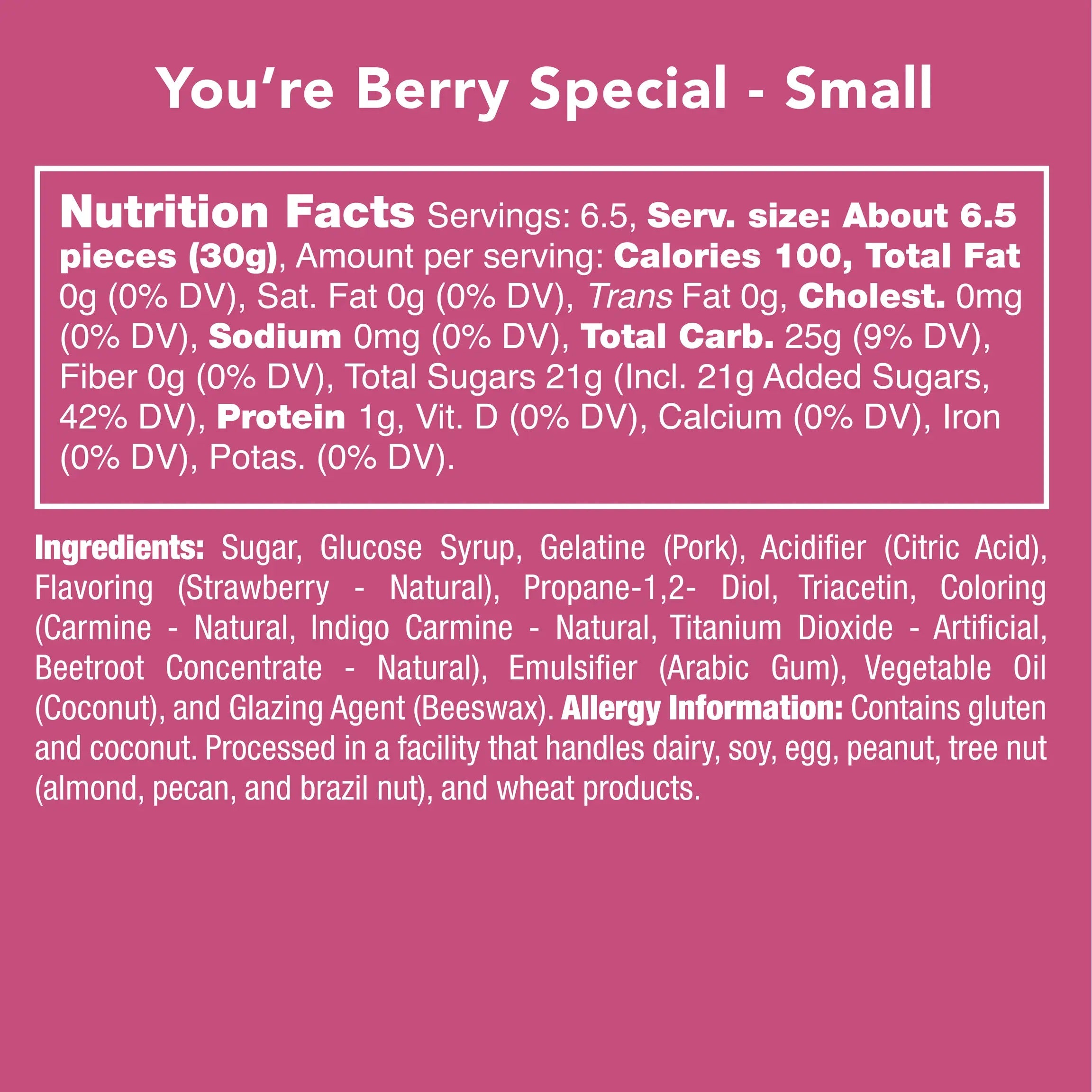 CANDY CLUB 4oz. Candy Jar