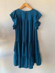 INFINITE Tiered Ruffle~Sleeve Dress