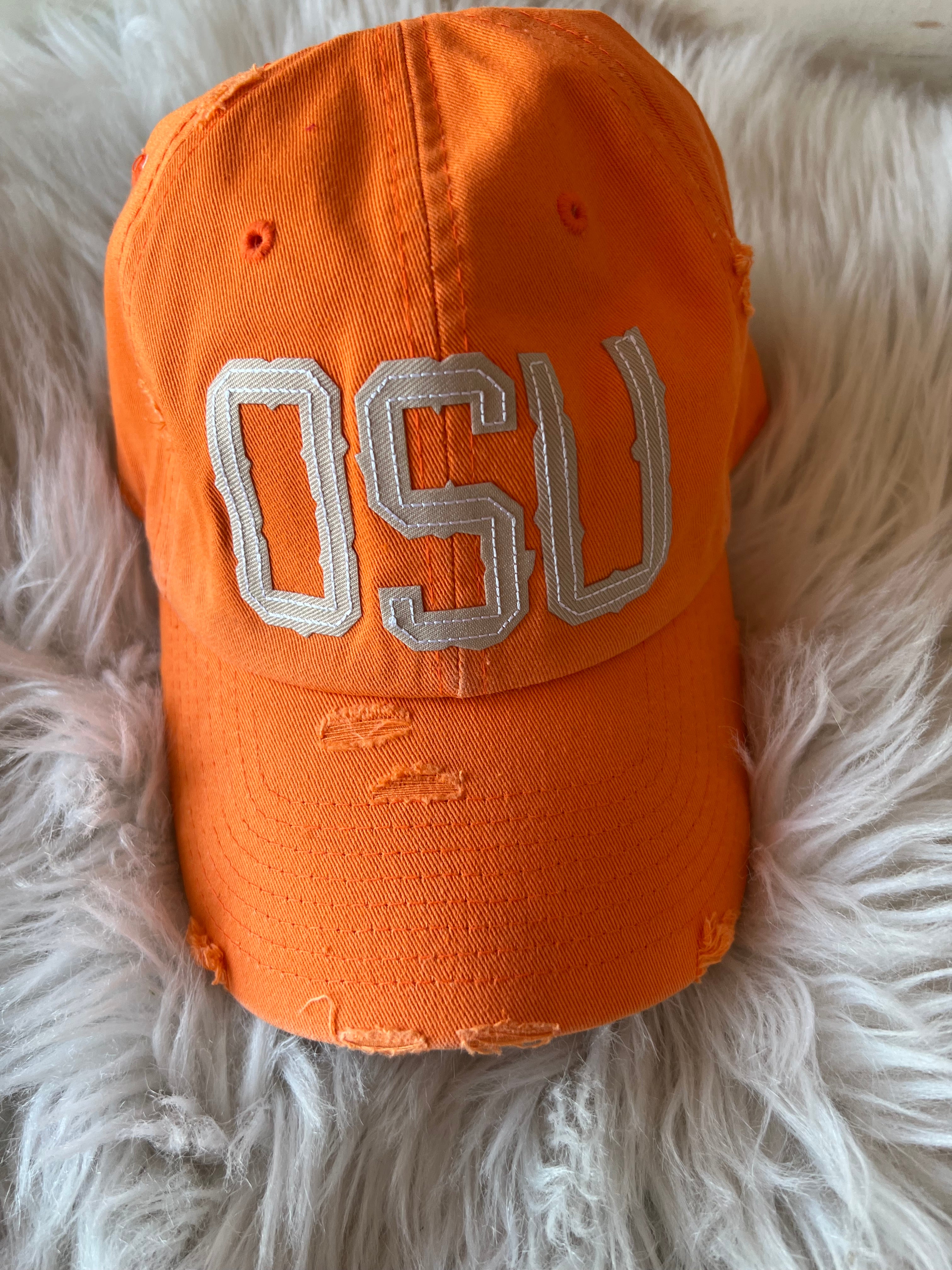 CM Applique Hat OK Collegiate